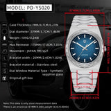 Pagani Design Blue Dial Sapphire Crystal 37MM, Seiko VJ21 Quartz Movement