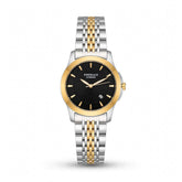 Emerald Infinity ES-9007 Black Dial Two-Tone Bracelet Men's Watch