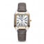 Emerald Santos ES-2030 White dial Gray Leather Two-Tone Men's Watch