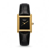 Emerald Tank Louis ES-0091 Black Dial Gold-Tone Men's Watch