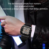 MEGIR 2228 Silicone Strap chronograph watch