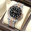 Time Craft GMT Master ii Tc-1637RB Black Dial Jubilee chain - Emerald Watches