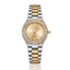 Bonaier Diamond Watch for Women – Golden Dial – Two Tone