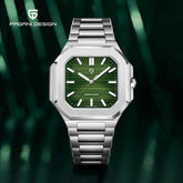 PAGANI DESIGN 2025 New Square Men's Watches Luxury Quartz Watch