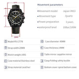 Pagani Design speedmaster Dark Side of the Moon Apollo Men's watch