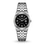 Emerald Land-Dweller ES-4095 Black Dial silver Bracelet Men's Watch