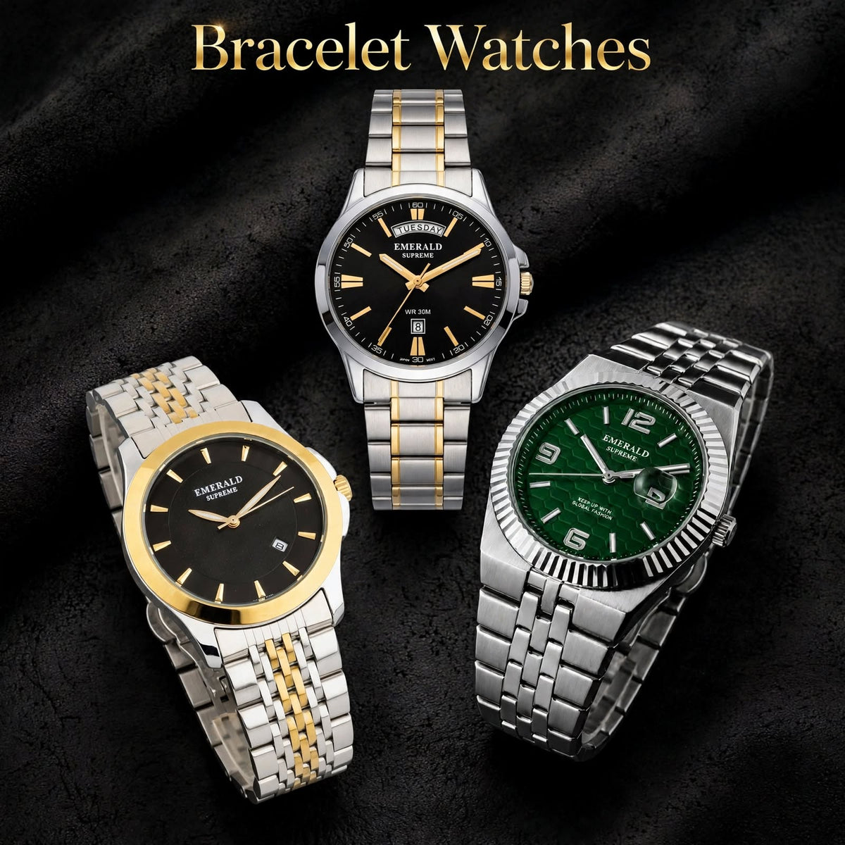 Bracelet watches
