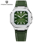 PAGANI DESIGN 2025 New Square Men's Watches Luxury Quartz Watch
