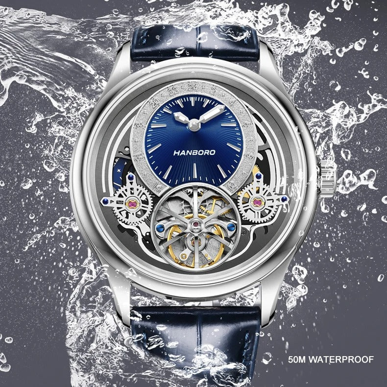 Hanboro Automatic tourbillon Men's watch