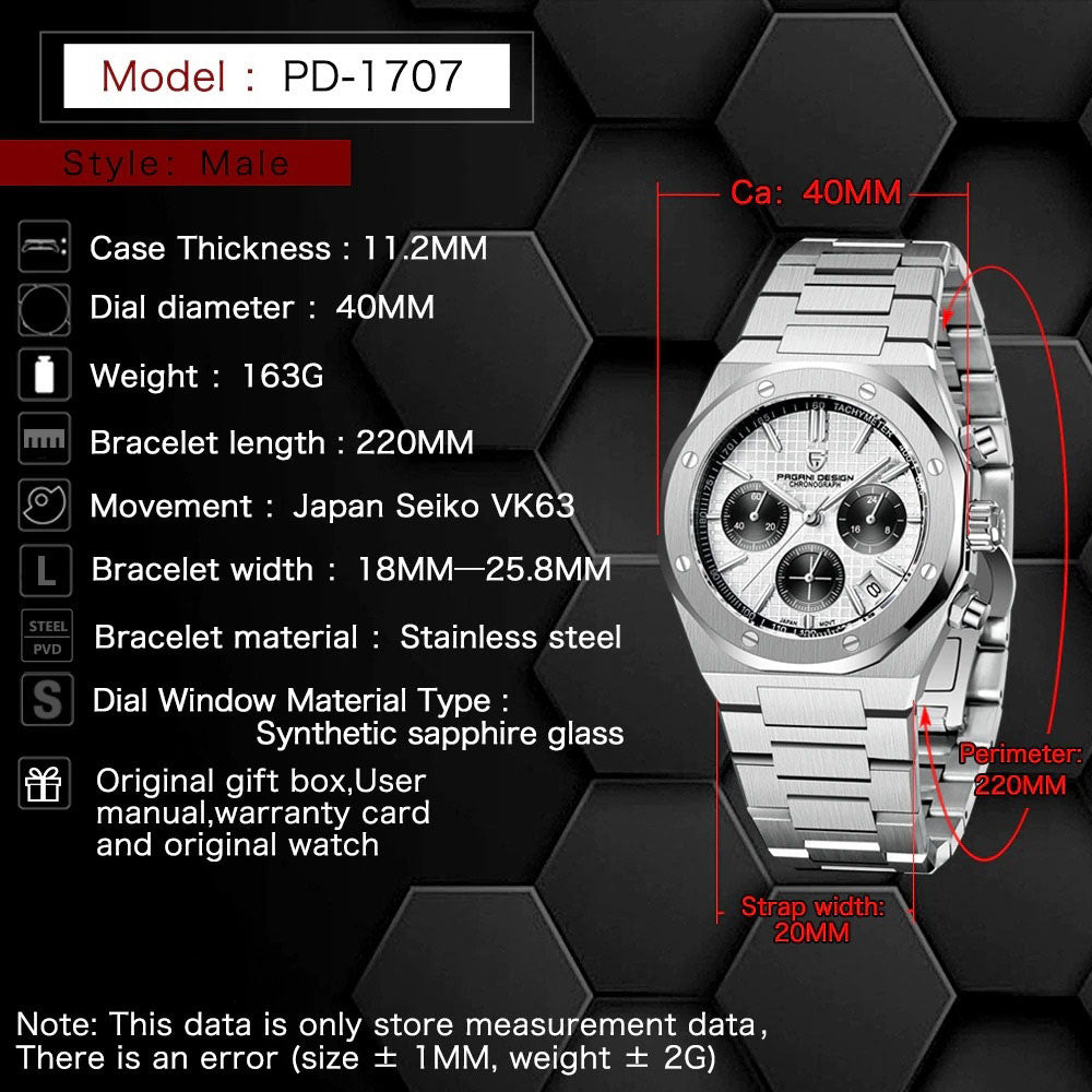 Pagani Design Royal Oak Men's Watch