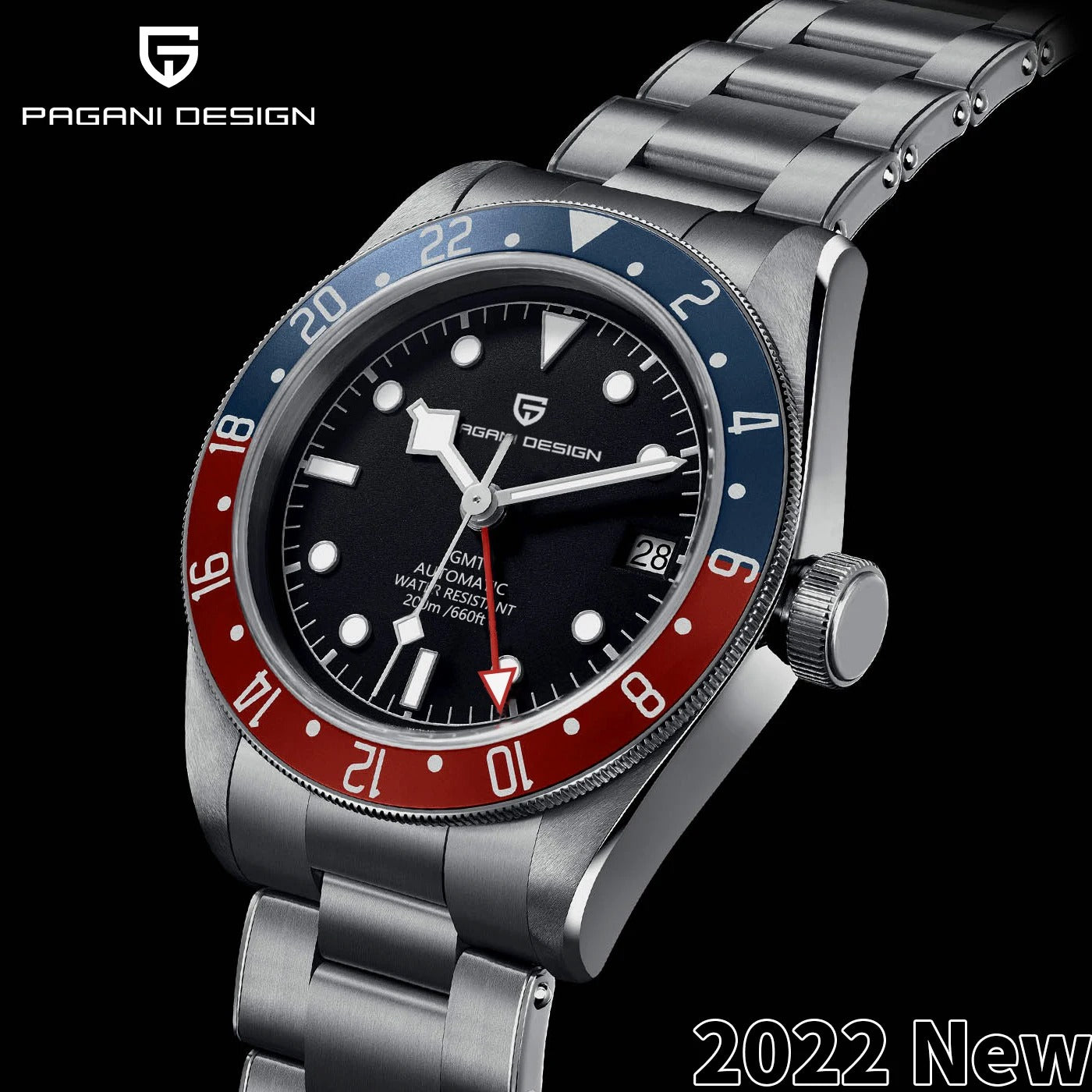 Pagani Design GMT Master ii Men's watch
