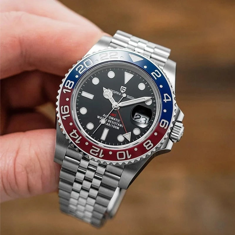 Pagani Design GMT Master ii Pepsi Men's watch
