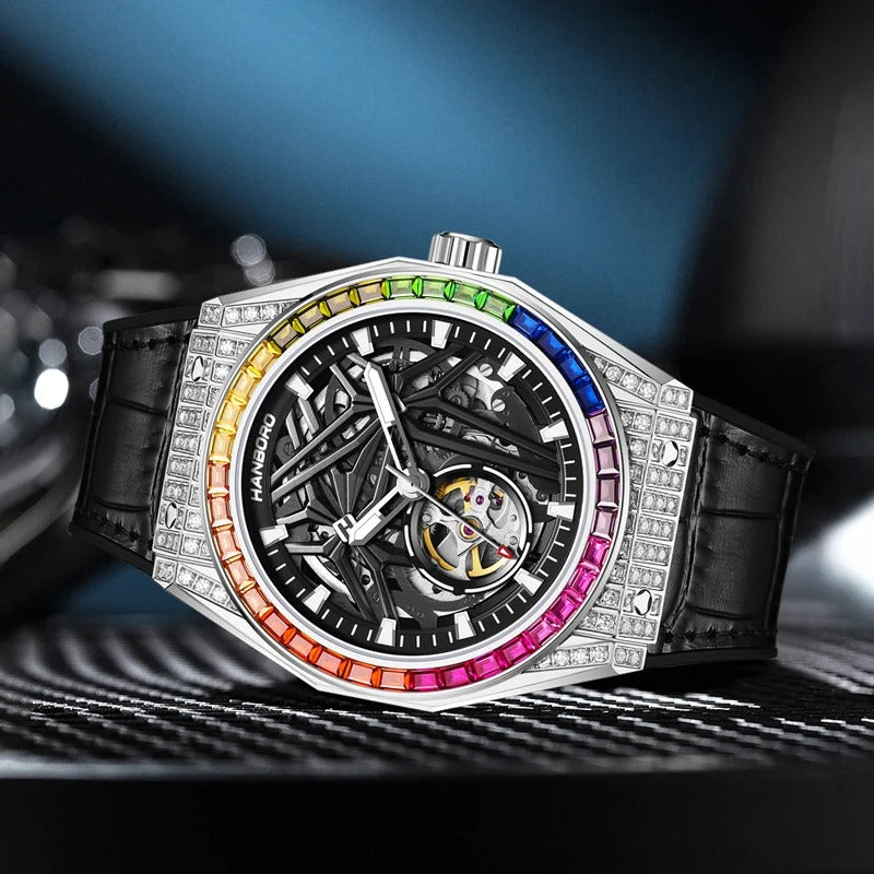 Hanboro Automatic tourbillon Men's watch
