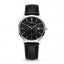 Emerald Heritage Edition ES-9112 Black Dial Black Leather Men's Watch