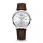 Emerald Heritage Edition ES-9113 White Dial Brown Leather Men's Watch