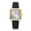 Emerald Santos ES-2031 White dial Two Tone Black Leather Men's Watch