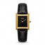 Emerald Tank Louis ES-0091 Black Dial Gold-Tone Men's Watch