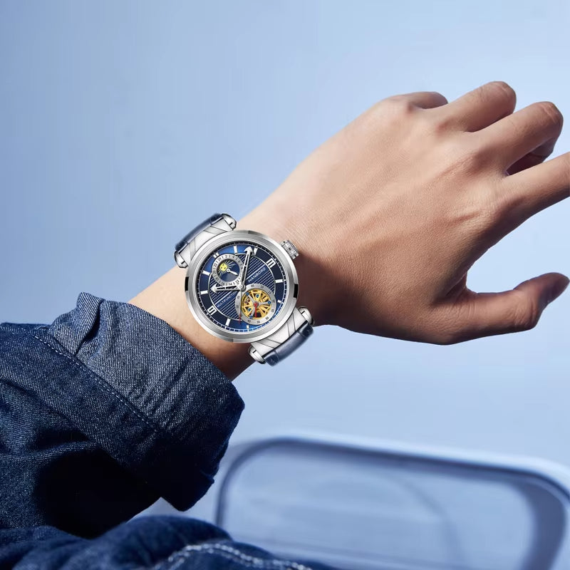 Hanboro Automatic tourbillon Men's watch