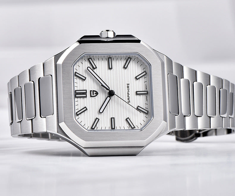 PAGANI DESIGN 2025 New Square Men's Watches Luxury Quartz Watch