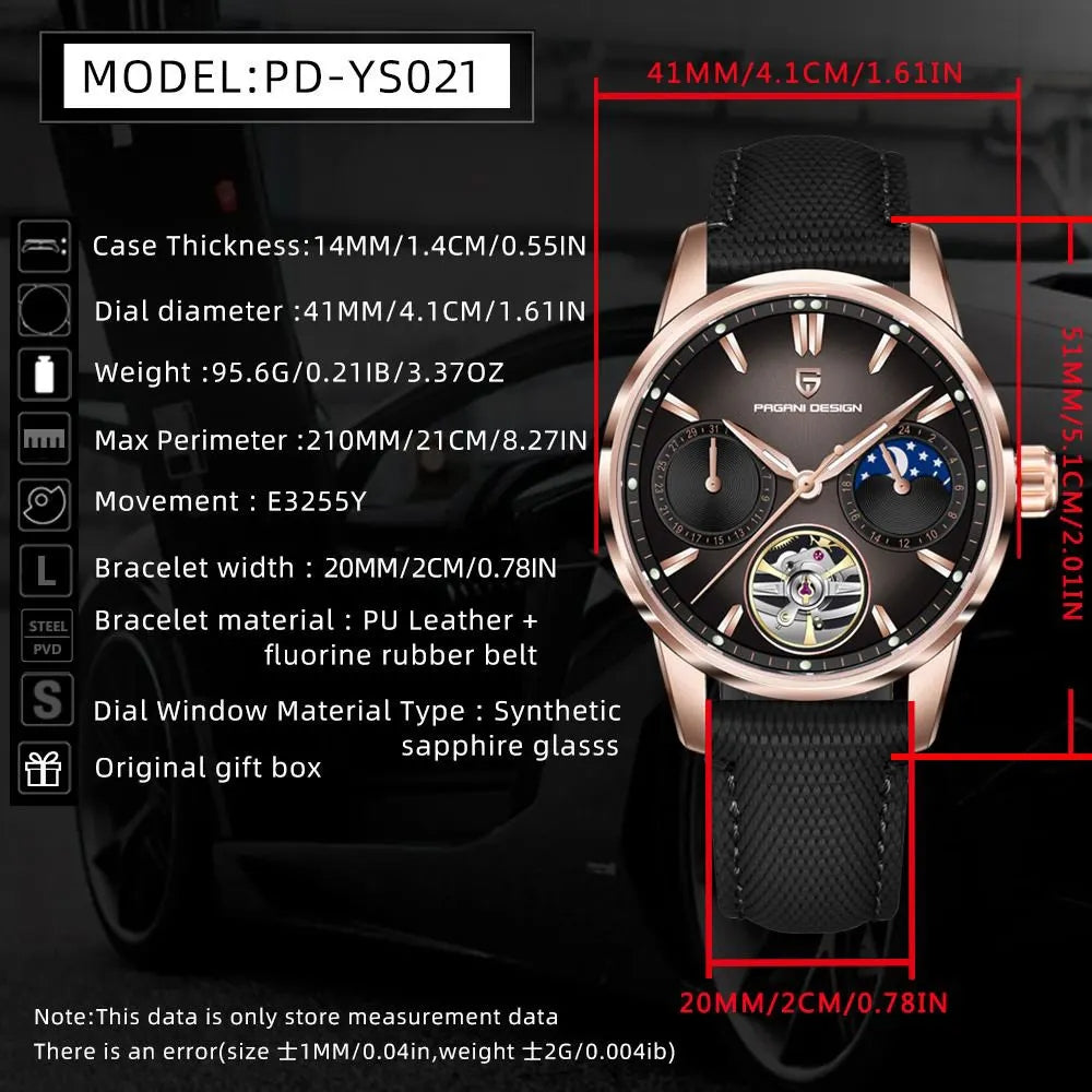 Pagani Design YS021 Automatic Watch