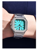 PAGANI DESIGN 2025 New Square Men's Watches Luxury Quartz Watch