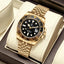 Time Craft GMT Master ii Tc-1635 Black Dial Golden chain