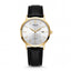 Emerald Heritage Edition ES-9110 White Dial Gold tone Black Leather Men's Watch