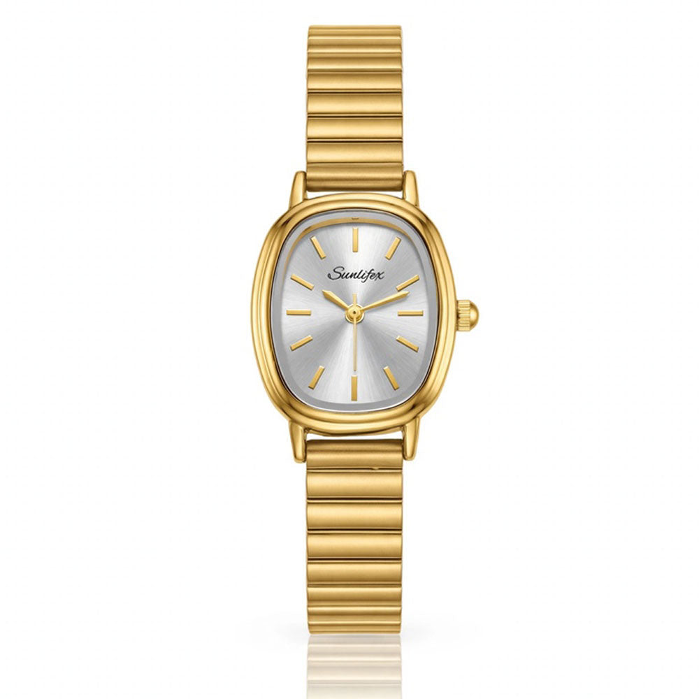 SUNLIFEX Women's Gold Oval Watch for Women