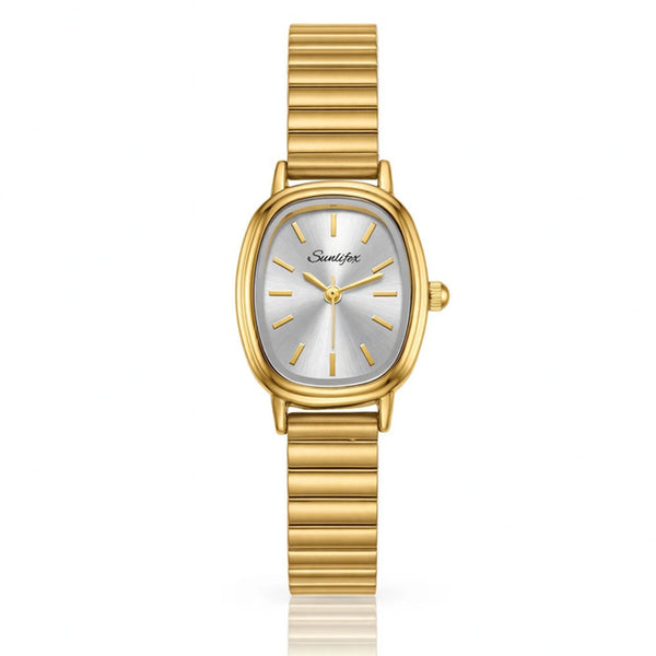 SUNLIFEX Women's Gold Oval Watch for Women