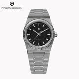 Pagani Design Blue Dial Sapphire Crystal 37MM, Seiko VJ21 Quartz Movement