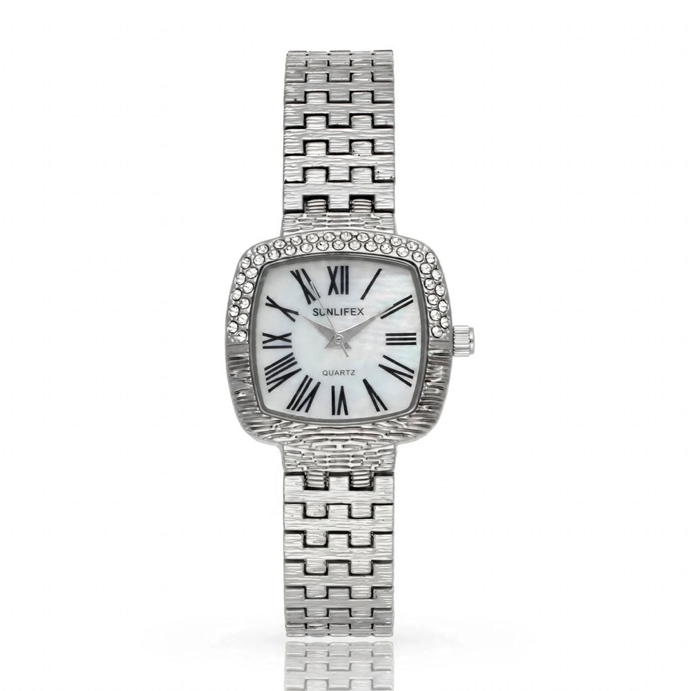 SUNLIFEX Vintage Square Quartz Watch for Women Main image
