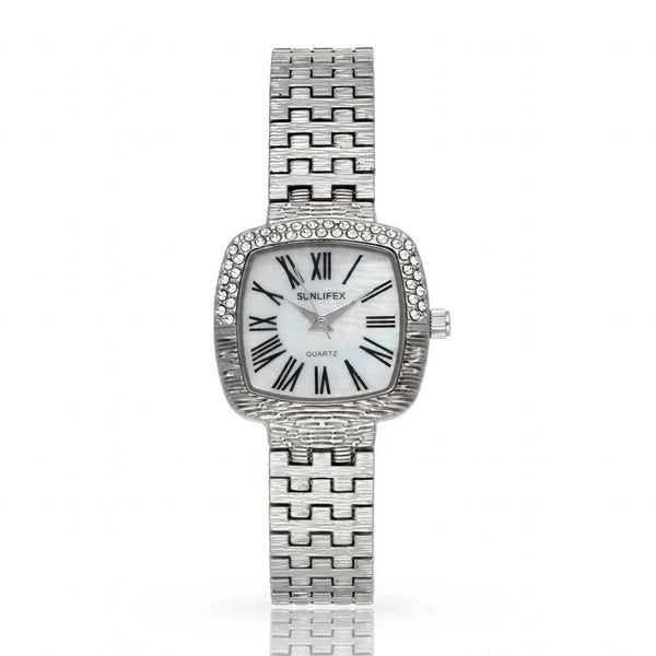 SUNLIFEX Vintage Square Quartz Watch for Women