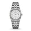 Emerald Land-Dweller ES-4096 White Dial silver Bracelet Men's Watch