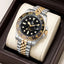 Time Craft GMT Master ii TC-1637-GB Black Dial Jubilee chain - Emerald Watches