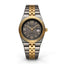 Emerald Land-Dweller ES-10187 Champagne  Dial Two tone  Bracelet Men's Watch