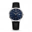 Emerald Heritage Edition Indigo ES-664-Blue Dial Black Leather Men's Watch