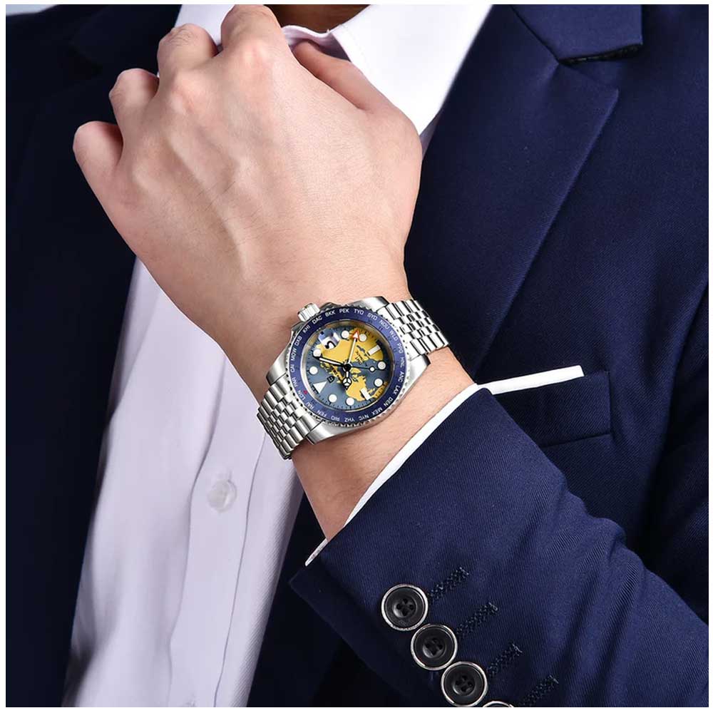 Pagani Design World GMT Men's watch